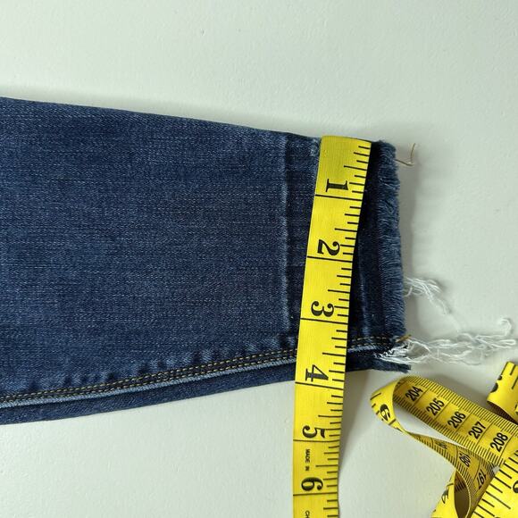 Spanx Jeans Women Medium Blue Ankle Skinny High Rise Shaping Core Control - Picture 16 of 16